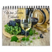 Small Size Wine Lovers Calendar Kalender (Titelbild)