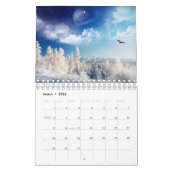 Small Size Winter Paradise Calendar Kalender (Mär 2026)