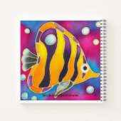 Small Spiral Notebook - Angelfish Notizblock (Rückseite)