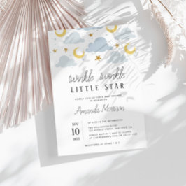 Small Star Paare Babydusche Einladung
