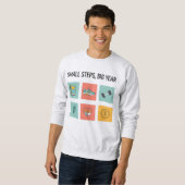 Small Steps, Big Year 2026 Sweatshirt (Vorne ganz)