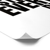 Small Steps Every Day | Motivational Quote Poster (Ecke)