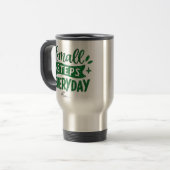 Small Steps Everyday Inspirational Mug Reisebecher (Vorderseite Links)