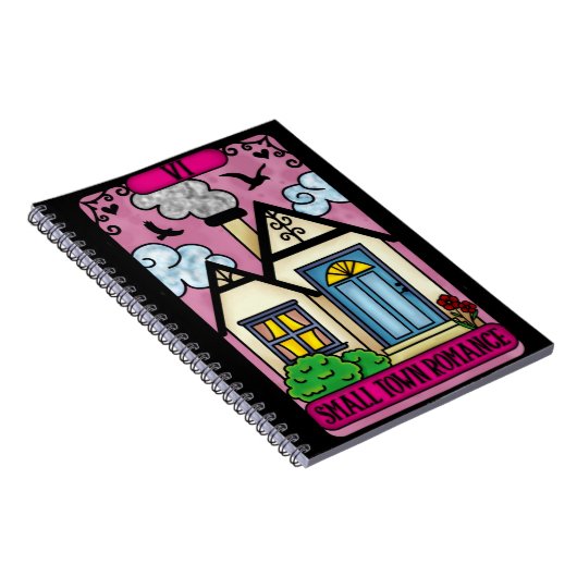 Small Town Romance Tarot Notebook Notizblock (Rechte Seite)