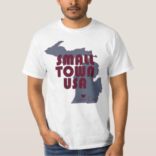 Small Town USA Gewerkschaft City Michigan T-Shirt