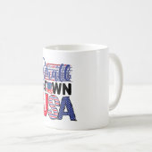 Small Town USA Kaffeetasse (VorderseiteRechts)