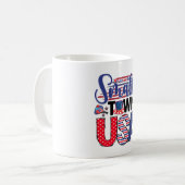 Small Town USA Kaffeetasse (Vorderseite Links)