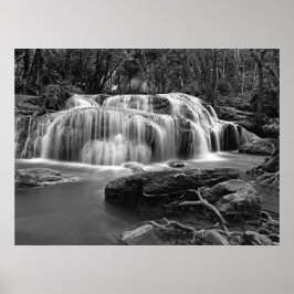 Small waterfall poster