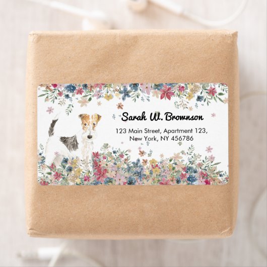 Small Wire Hair Fox Terrier Dog (Insitu)