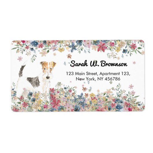 Small Wire Hair Fox Terrier Dog (Vorne)