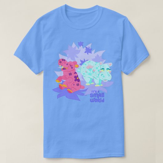 Small World Hippos T-Shirt (Design vorne)