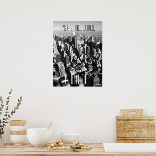 Small World New York Poster (Küche)