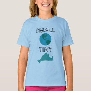 Small World, Tiny Island Girls T-Shirt