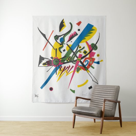 Small Worlds 1 | Kandinsky | Wandteppich (Beispiel)