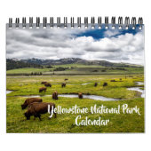 Small Yellowstone Park Calendar Kalender (Titelbild)