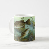 Smallmouth bass kaffeetasse (Vorderseite Links)