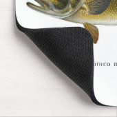 Smallmouth bass mousepad (Ecke)