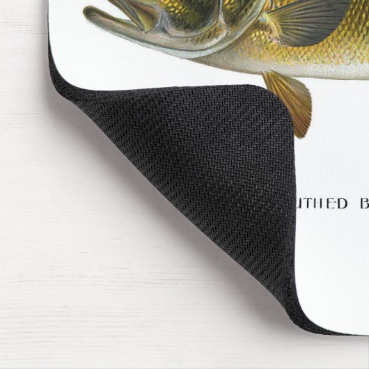 Smallmouth bass mousepad (Ecke)