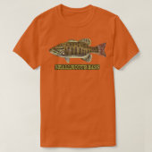 Smallmouth Bass T-Shirt (Design vorne)