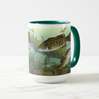 Smallmouth bass tasse