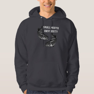 Smallmouth-Universität - Barschangeln Hoodie