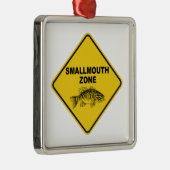 Smallmouth Zone Ornament Aus Metall (Rechts)