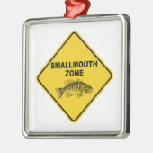 Smallmouth Zone Ornament Aus Metall (Links)