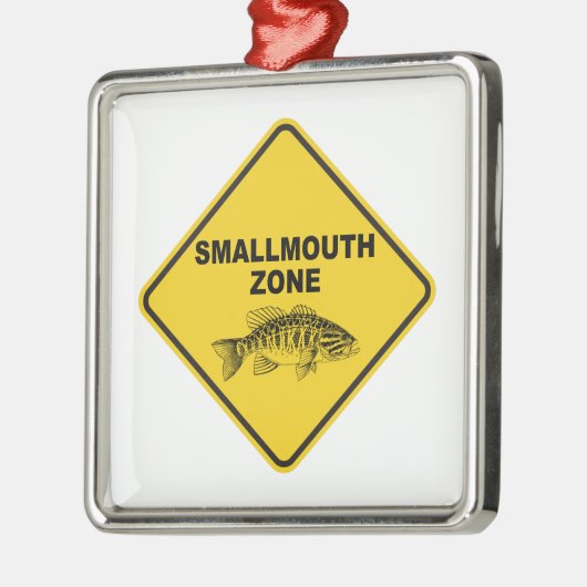 Smallmouth Zone Ornament Aus Metall (Links)