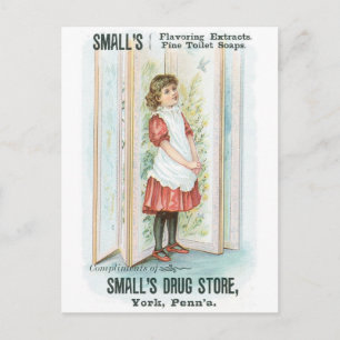 Smalls Aromenextrakte Postkarte