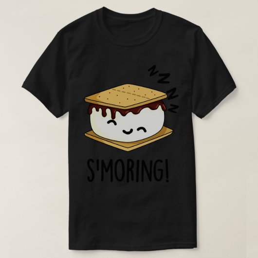 Smalltalk Funny Smore Puns 1 T-Shirt (Design vorne)