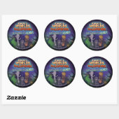 SmallWorlds Halloween Graveyard Stickers (Blatt)