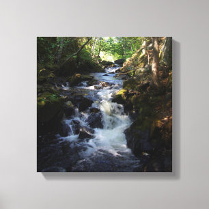 Smally Falls Canvas drucken Leinwanddruck