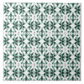 Smaragd-Azulejo-Fliesen Fliese (Vorderseite)