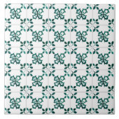 Smaragd-Azulejo-Fliesen Fliese (Vorderseite)