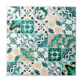 Smaragd-Azulejo-Fliesen Fliese (Vorderseite)
