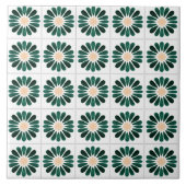 Smaragd-Azulejo-Fliesen Fliese (Vorderseite)