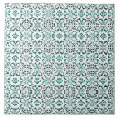 Smaragd-Azulejo-Fliesen Fliese (Vorderseite)