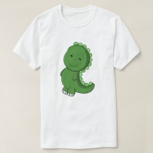 Smaragd-Dino-Charm T-Shirt
