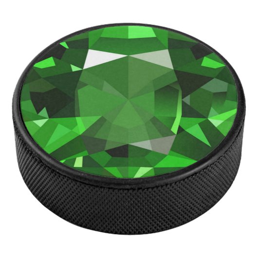 Smaragd Eishockey Puck (3/4)
