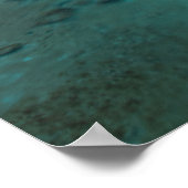 Smaragd Fluss in Mojstrana Poster (Ecke)