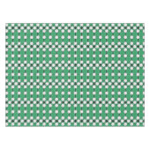 Smaragd Geometrisches Abstractes Muster Design 131 Tischdecke (Vorderseite (Horizontal))