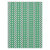Smaragd Geometrisches Abstractes Muster Design 131 Tischdecke (Vorderseite)