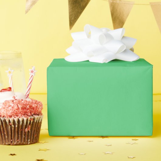 Smaragd-glänzendes Wrapping Paper Geschenkpapier (Geburtstagsparty)