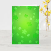 Smaragd Glitter-Textur-Karte Karte (Gelbe Blume)