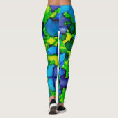 Smaragd Glückseligkeit Leggings (Rückseite)