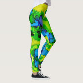 Smaragd Glückseligkeit Leggings (Rechts)