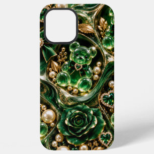 Smaragd-Gummibärchen mit Perlen iPhone-Hülle iPhone 12 Pro Max Hülle