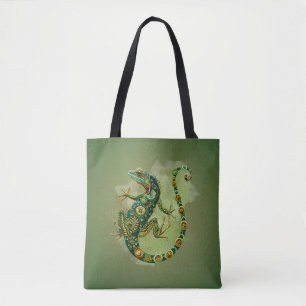 Smaragd-Gürteltier-Muster-Tasche Tasche