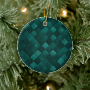 Smaragd-Kachel-Muster – Moderne Luxus Keramik Ornament