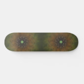 Smaragd-Kosmisches-Mandala-Explosion Skateboard (Horizontal)